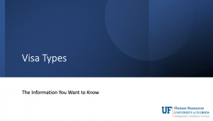 Visa Types: The Information You Want to Know