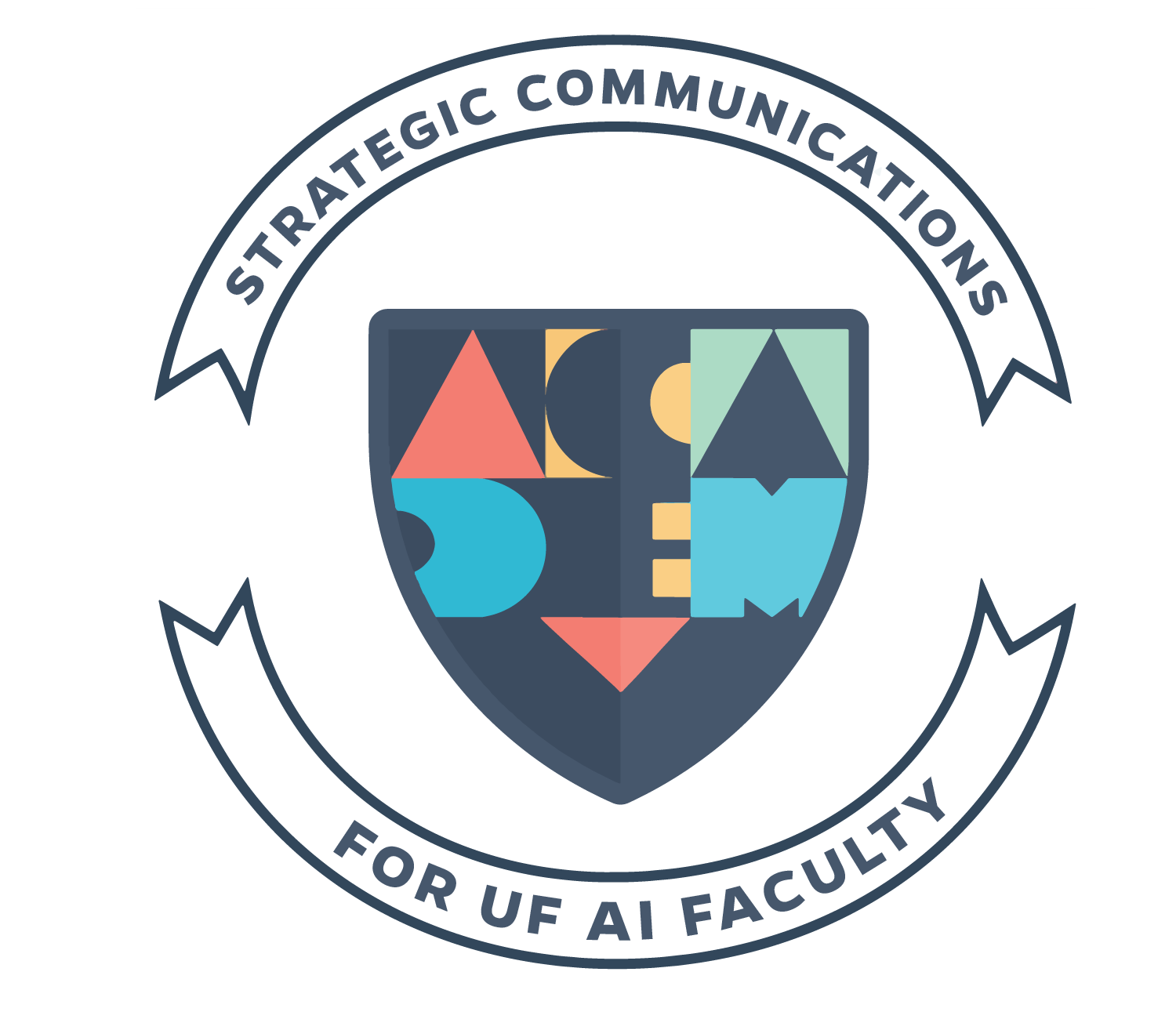 Word art logo for Strategic Communications academy