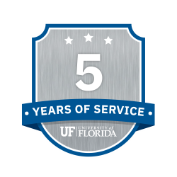 5 years of service