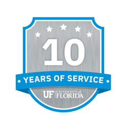 10 years of service